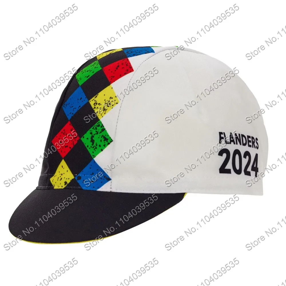 Flanders 2024 lightweight Bike Headwear MTB Road Bicycle Cycle Cap World Champion  Hats Casquette Cyclisme Fietsmuts