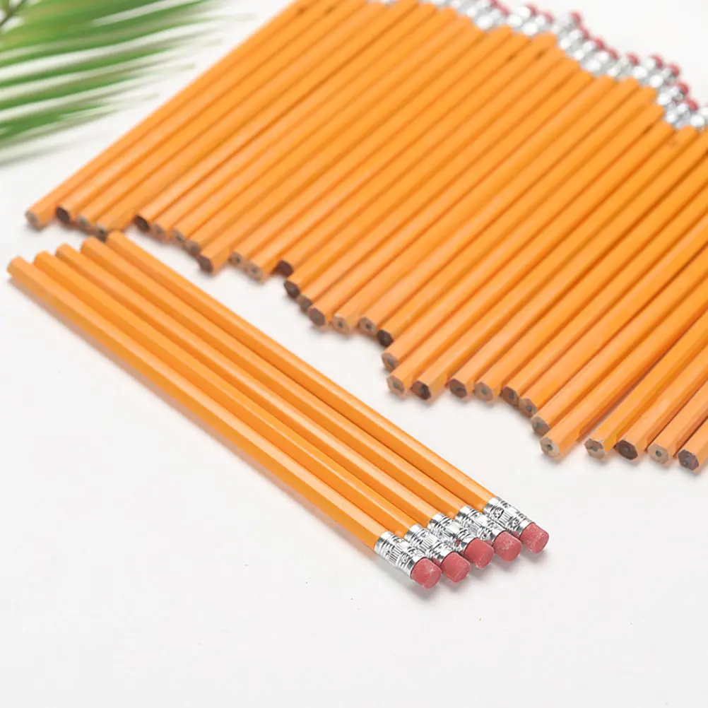 60Pcs Kids Writing Pencils Hb Wooden Pencils for Birthday Christmas Thanksgiving Easter Graduation Gift Teachers Students