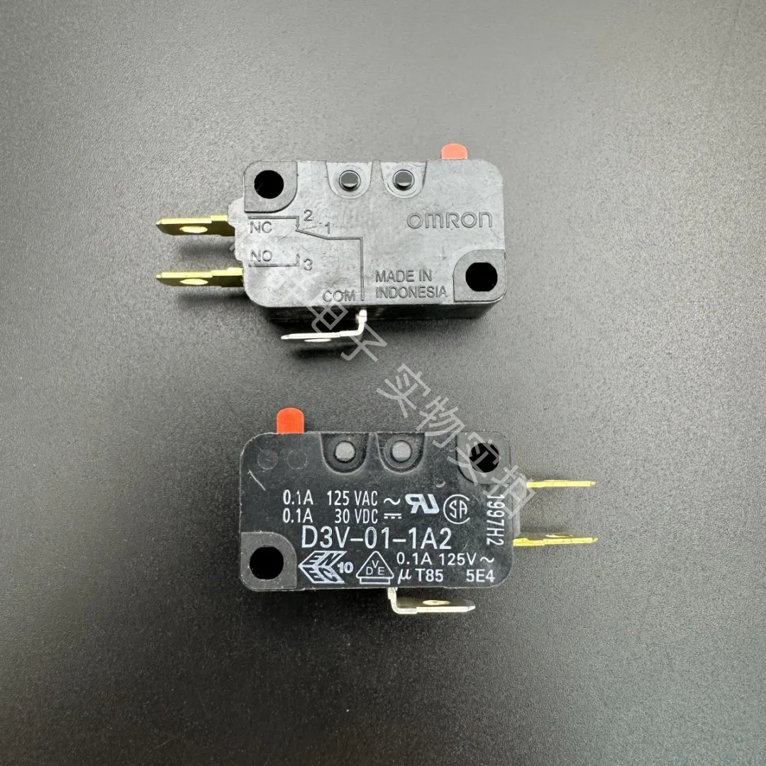 5PCS/ D3V-01-1A2 micro reset switch microwave oven door detection power button 0.1A