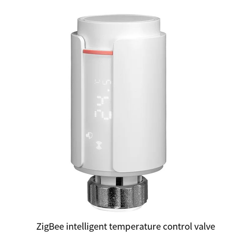 

N01R-Подборник температуры, приложение для дистанционного управления Tuya Smart Zigbee, термостатический клапан радиатора TRV, 2 шт., программируемый