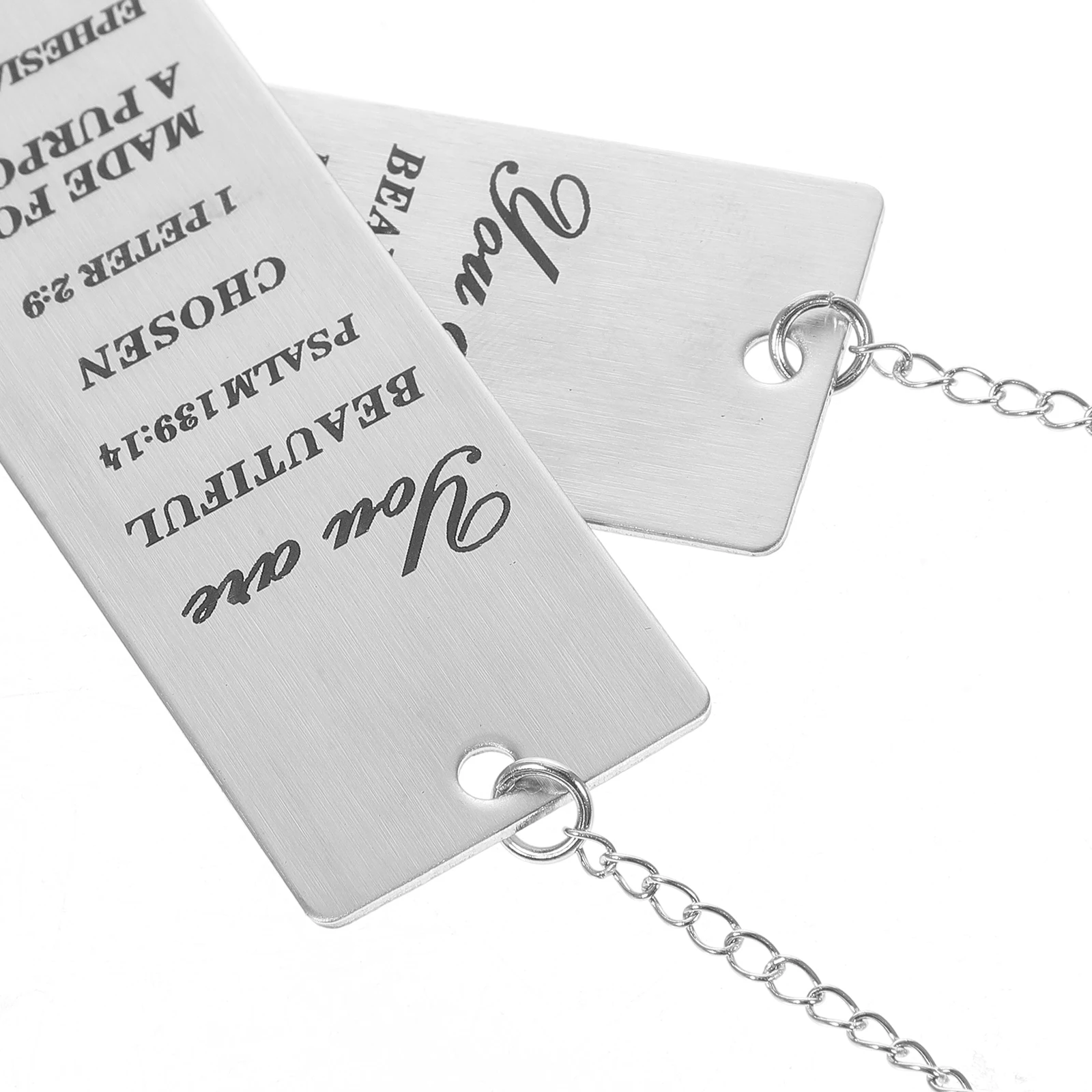 

2pcs Metal Bookmarks Portable for Men Women Readers Gifts Kids Teens Asleep Here Long Serving Practical Student
