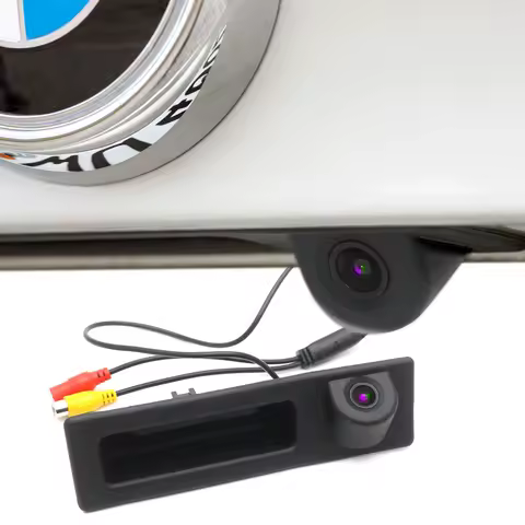 Car Trunk Handle Switch Rear View Backup Parking CCD Camera for BMW 3 5 Series F10 F11 F30 F31 F32 X3 F25 X4 F26 X5 F15 X6 F16