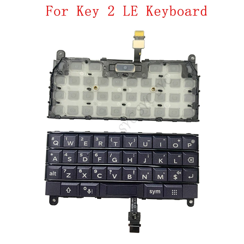 Keyboard Button with Fingerprint Flex Cable For BlackBerry Key2 LE Key Panel Keypad Repair Parts