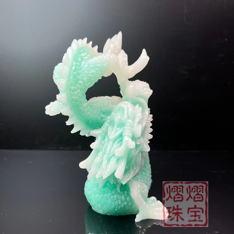Directly supplied by the manufacturer: Cinnabar purple gold sand dragon ornament, tea pet, home decoration, desktop decoration,