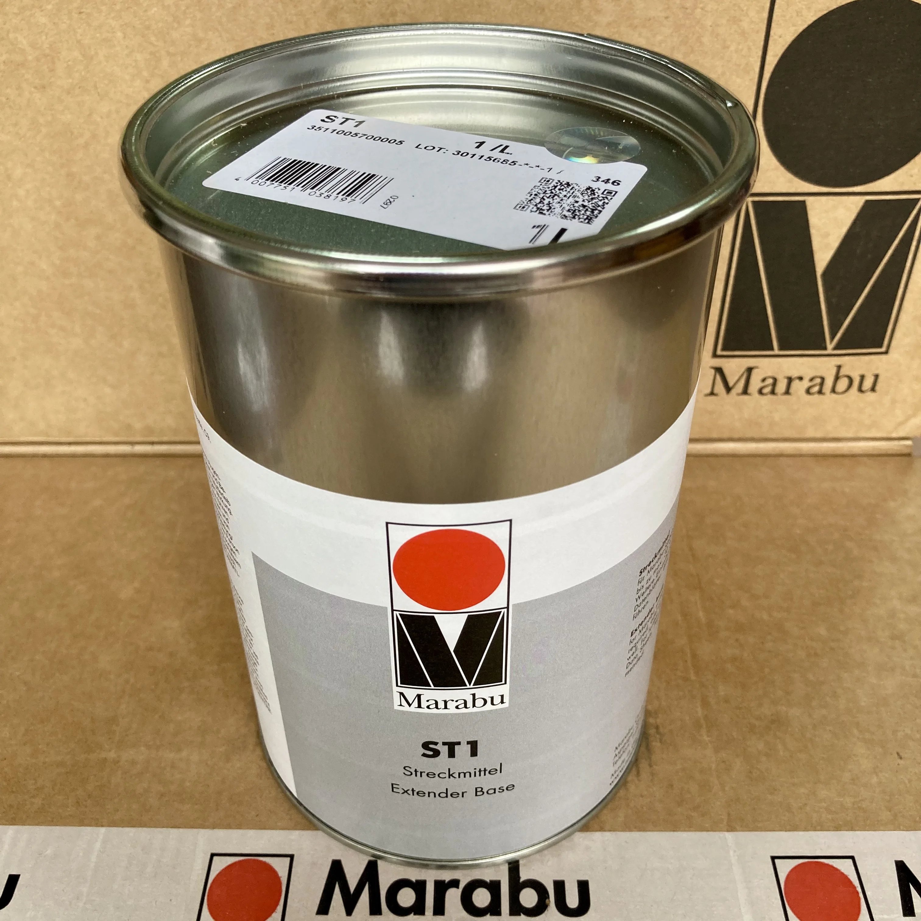 Marabu ST1 German Original Anti-Foaming Agent, Filler, Anti-Threading Dehairing Solution for Ink