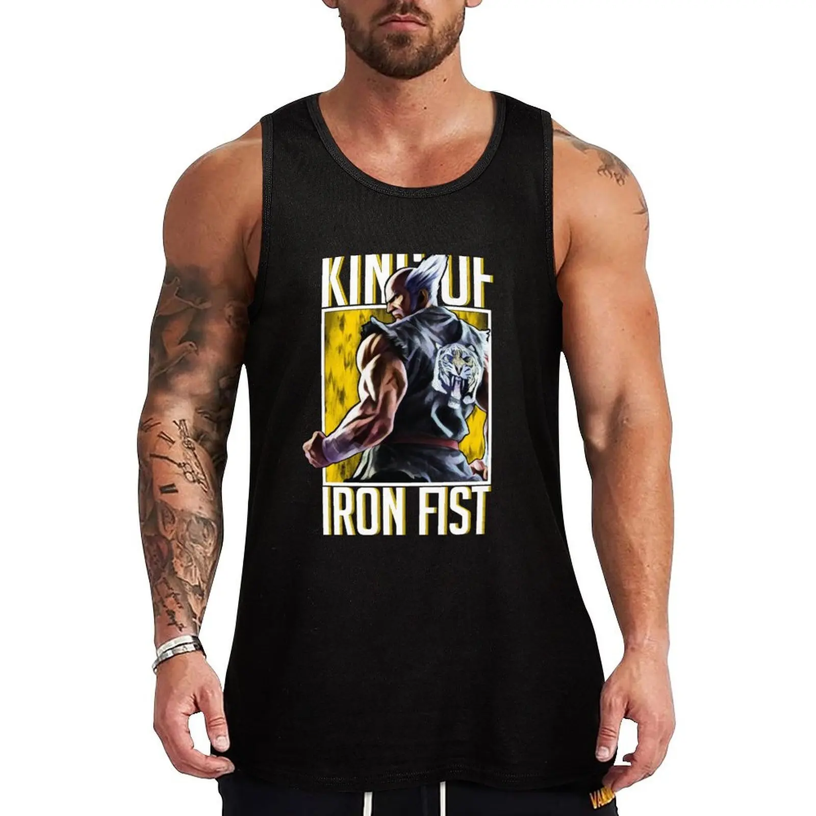 Fighting Video Game Shirt Tank Top Relaxed Fit Tank Top Casual Sleeveless Everyday Shirt