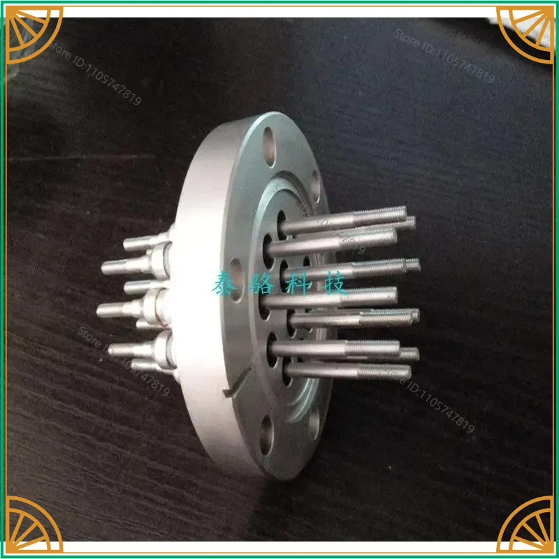 electrode flange flange electrode vacuum penetrant