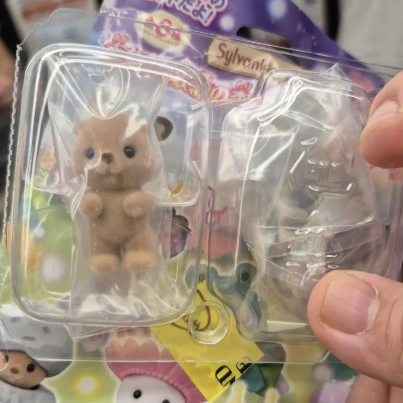Genuine Sylvanian Families Good Friend Of Goblin Forest Series Baby Blind Bag Mystery Box Anime Figure Custom Collec Gifts Toy