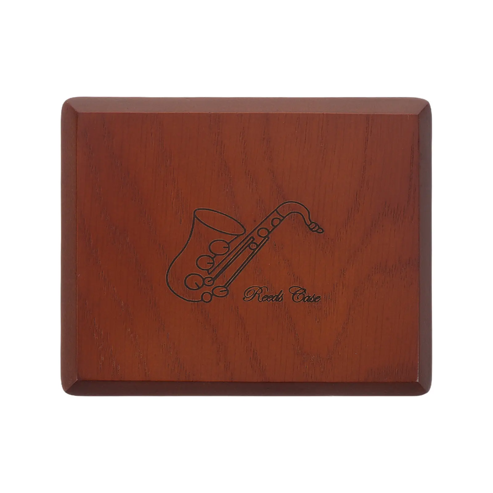 

Sturdy Elegant Wood Reed Case for Saxophone Clarinet Bass Clarinet Oboe Reeds Waterproof Shockproof Portable Reed Storage Box
