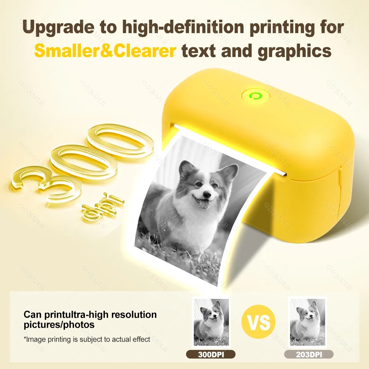 300 ديسيبل متوحد الخواص طابعة حرارية صغيرة للملصقات بلوتوث لا طباعة الحبر المحمولة صانع آلة وضع العلامات لتقوم بها بنفسك اسم ملصق شارة السعر تسمية