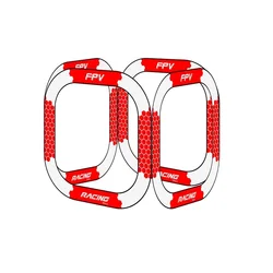 780mm FPV Racing Gate Goal without Base Racer Crossing Obstacle Door barrier for Tiny Whoop Drone Competition training track
