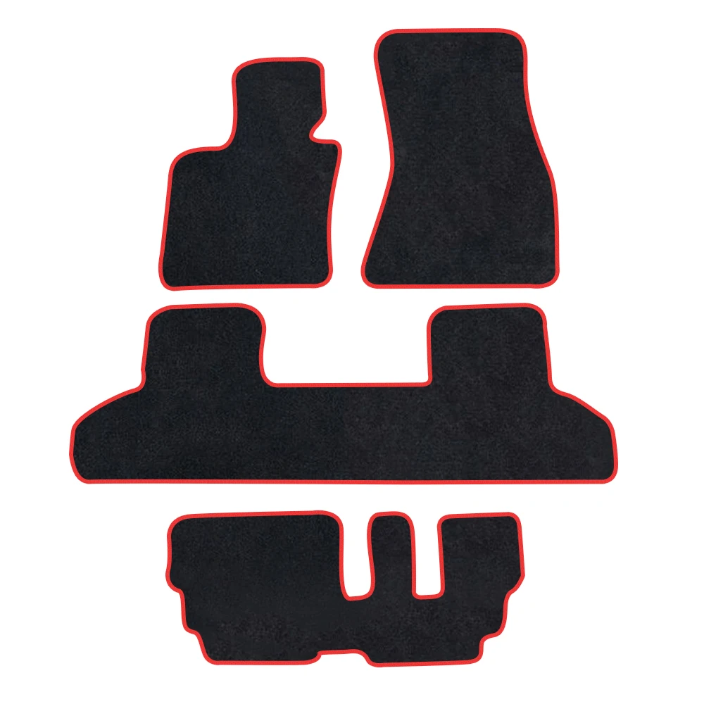Car Floor Mats Carpet Rugs Compatible With BMW For X5(F15)(F15)2014-2018 Anti-slip Stylish Odorless Flame retardant Waterproof