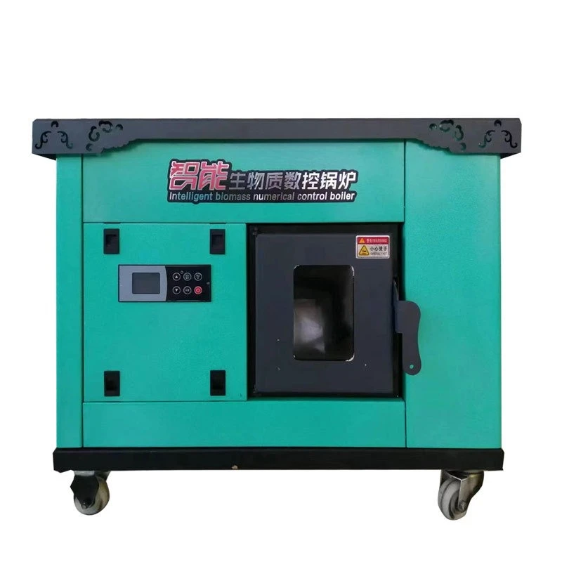 El horno de calefacción de pellets de biomasa se puede conectar al radiador de calefacción de suelo, calefacción de pellets de circulación de agua doméstica