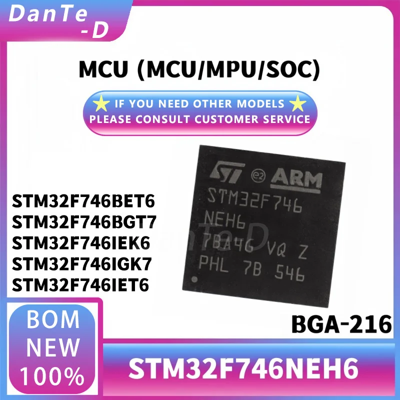 

STM32F746NEH6 BGA-216 microcontroller IC original authentic