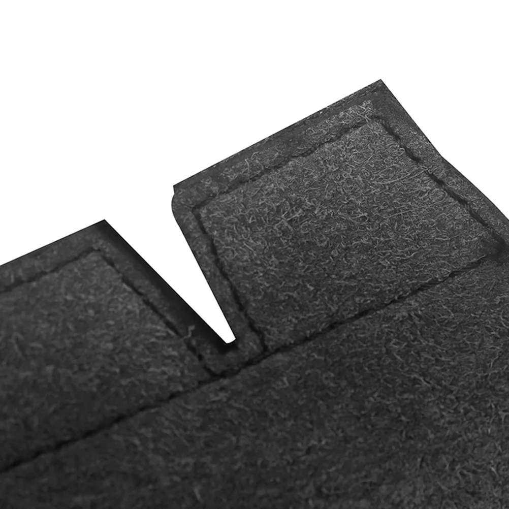 

Horn Protective Cover French Guard Pad Gard Hand for Horns Steering Wheel Handle Protector Black