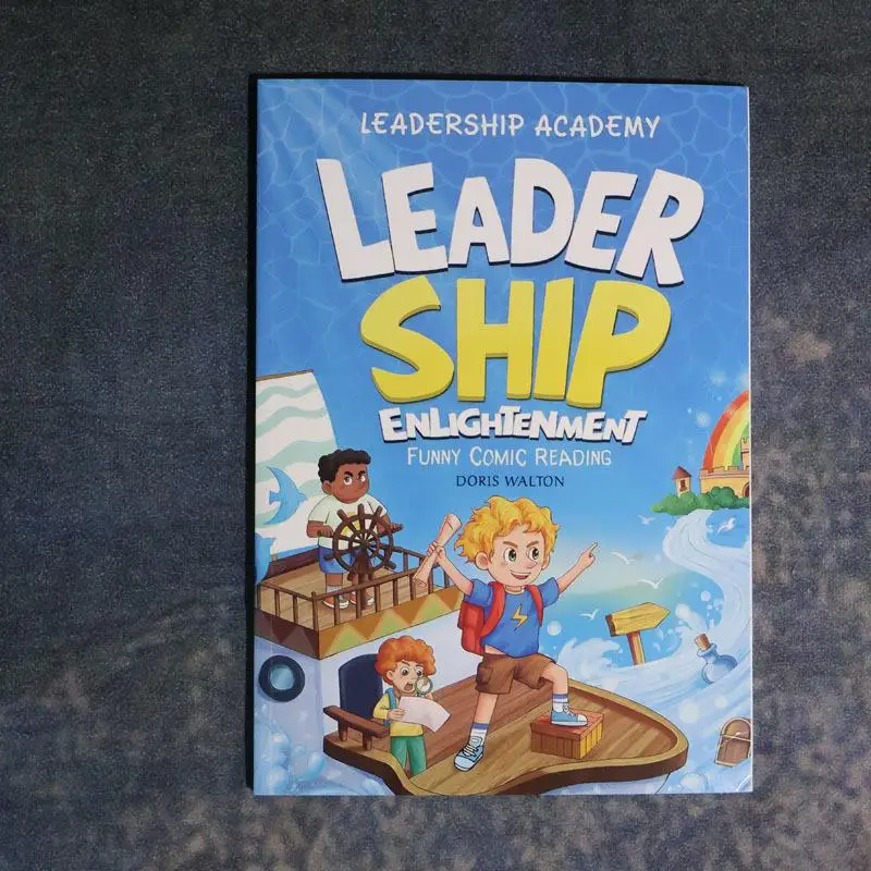 【D】1Pcs Funny Story Reading Book Leadership Enlightenment Comic Book Educational Growth Picture Book For Kids Children