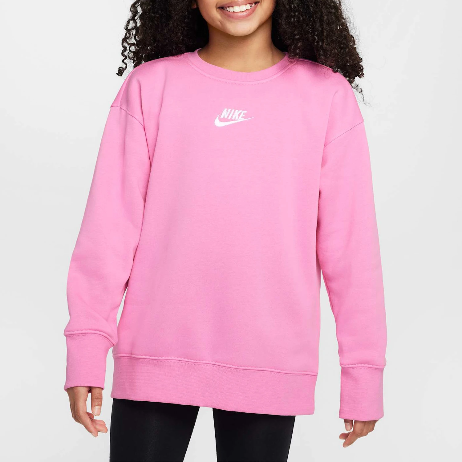 

Оригинальная повседневная классическая модная толстовка свободного кроя с длинными рукавами для детей Nike DD7473-675