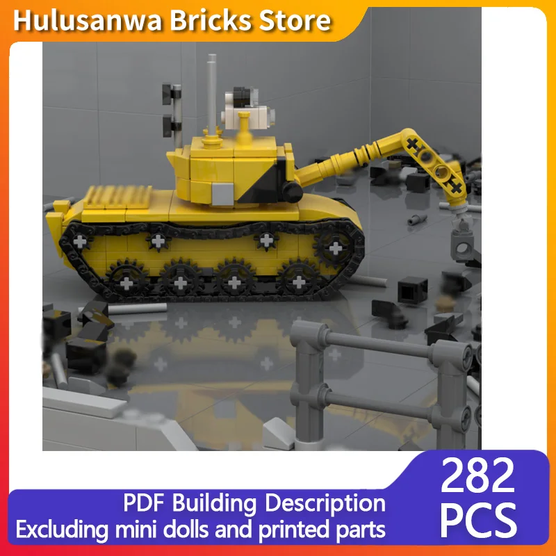 

MF-2 Remote-Controlled Vehicle Model MOC Building Bricks War Equipment Modular Technology Gifts Holiday Assemble Children Toys