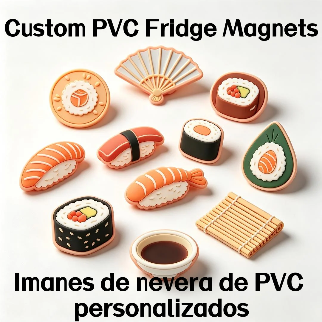 Wholesale Custom Design Refrigerator Magnets Soft PVC Rubber Fridge Magnet Creative Soft Rubber Magnetic Sticker Strong Adhesion