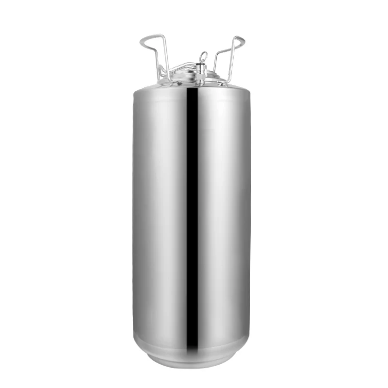 5 gallon 19L New Stainless steel Ball Lock Cornelius Style Beer OB Keg With Metal Handles