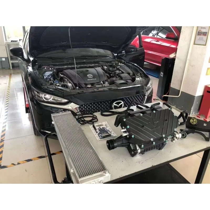 توربو معدل لمازدا 2.0L 2.5L VT شاحن توربيني ميكانيكي 2.5L Chuangchi الأزرق Skyactiv-G المحرك
