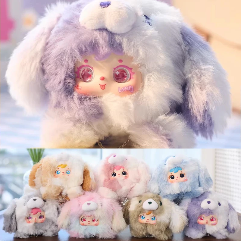 

Samuel Puppy, милая серия, слепая коробка, милая волосатая кукла, модная игрушка, изысканное мягкое украшение для рабочего стола, сюрприз, загадочные коллекционные подарки