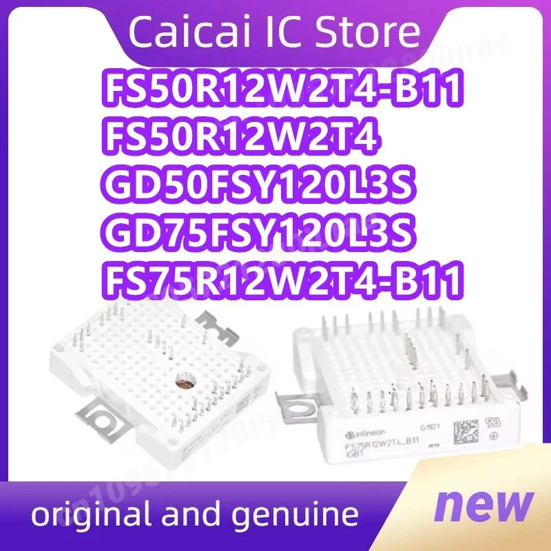 FS75R12W2T4 GD50FSY120L3S GD75FSY120L3S FS50R12W2T4-B11 FS25R12W2T4 FS35R12W2T4 FS50R12W2T4 FS75R12W2T4-B11 Módulo IGBT EN STOCK