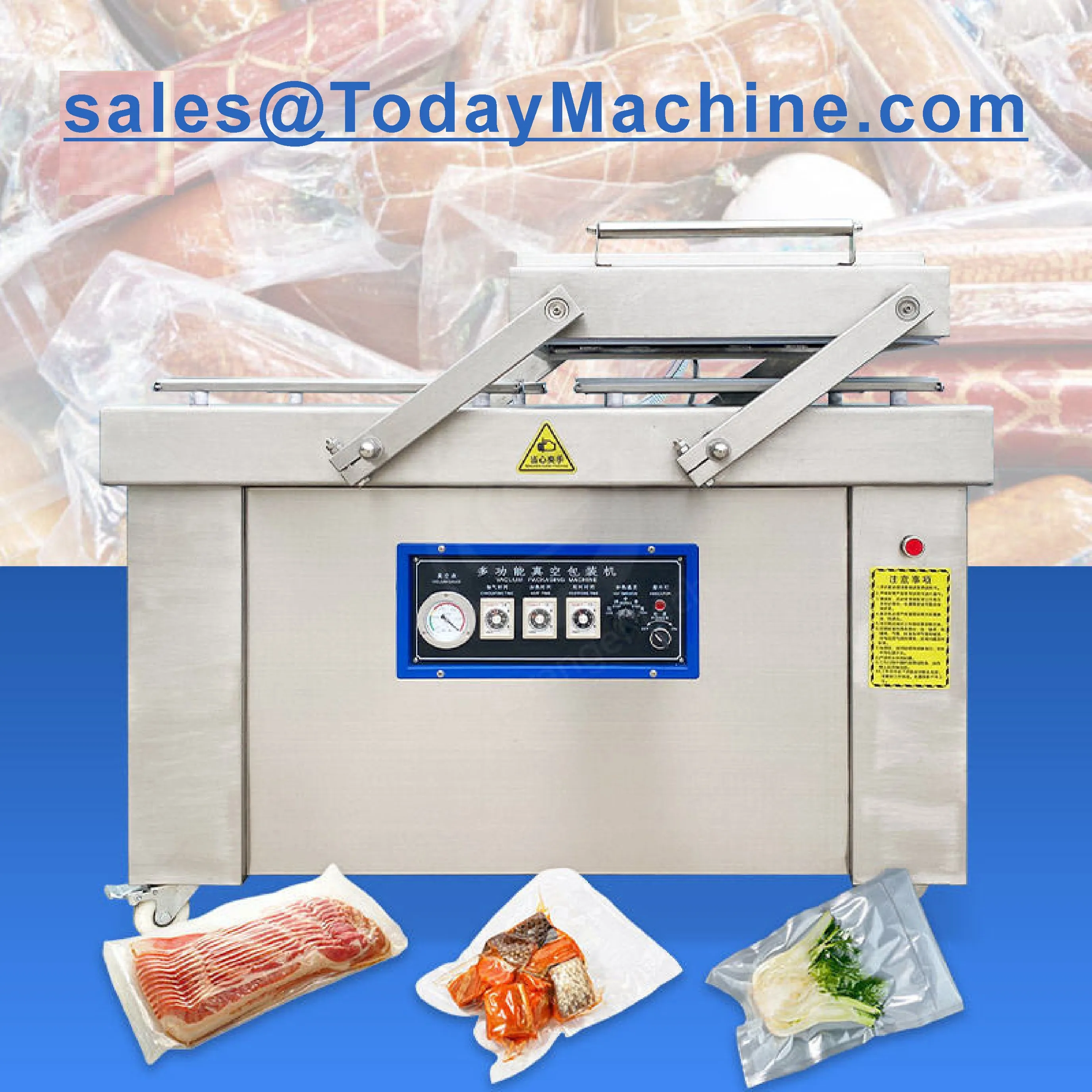Desktop Vacuum Sealer Mini Vacuum Packaging Machine for Food Rice Meat Fish