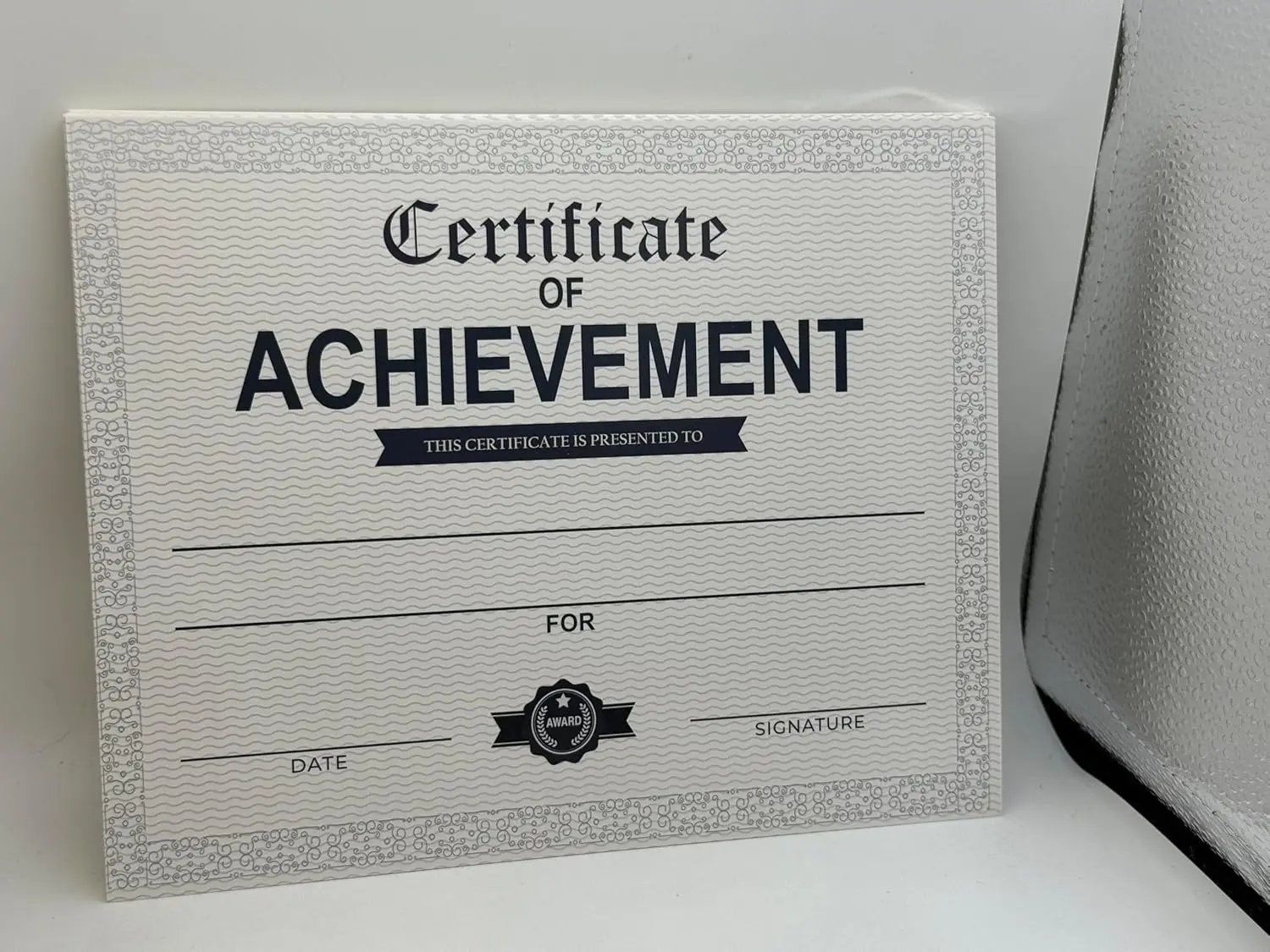 25 قطعة شهادة جوائز الإنجاز شهادات الانتهاء - 8 × 10 بوصة #4