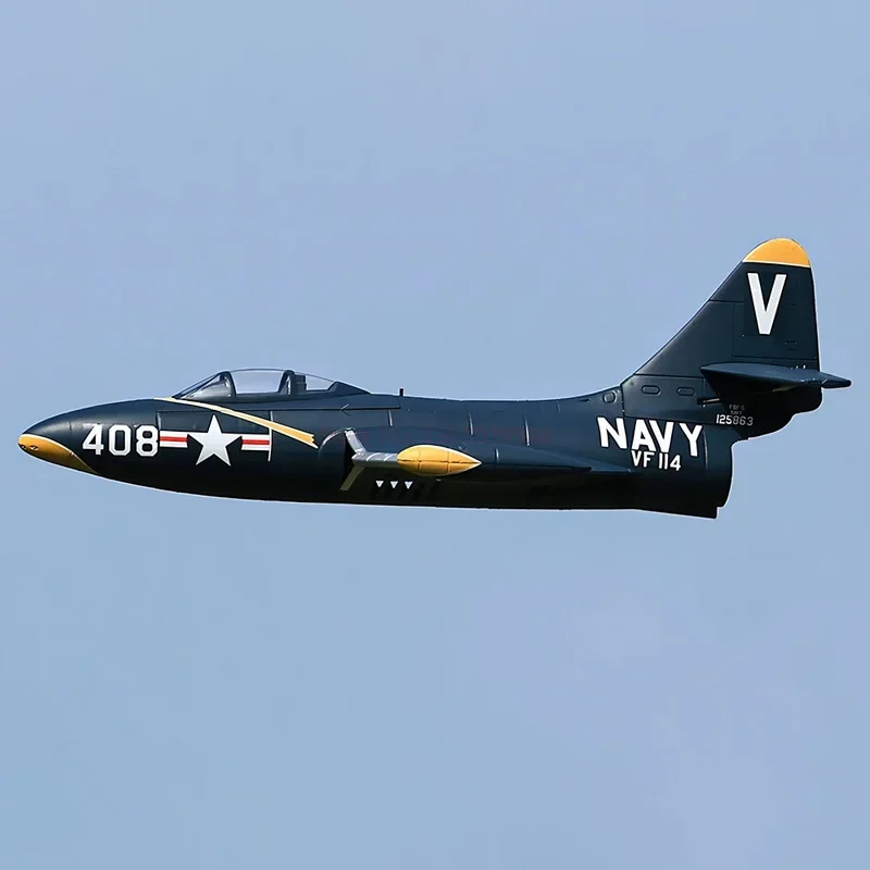 Freewing 64mm EDF Jet F9F Panther RC model plane Flight Line Remote Control Airplane Hobby Aircraft Foam Model Plane