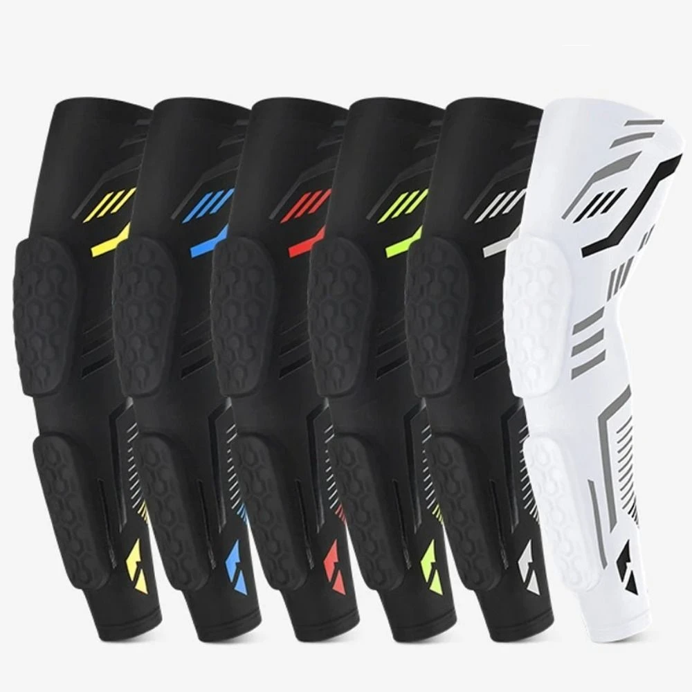 

Separate Elbow Pads Honeycomb Dual Anti-Collision Arm Sleeve Protector Long Compression Support Elbow Brace Guard Volleyball