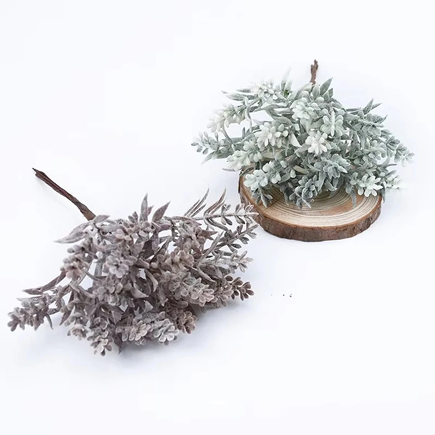 

Artificial Plastic Flowers Christmas Decorations Vases Home Room Wedding Party Plants Gifts Filler Wreath Scrapbooking Accessory