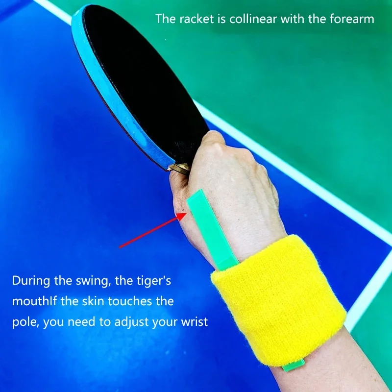 

Тренировочный позиционер запястья для настольного тенниса, самотренировка на правильное расстояние, оборудование для тренировок по настольному теннису, игра для улицы и помещения