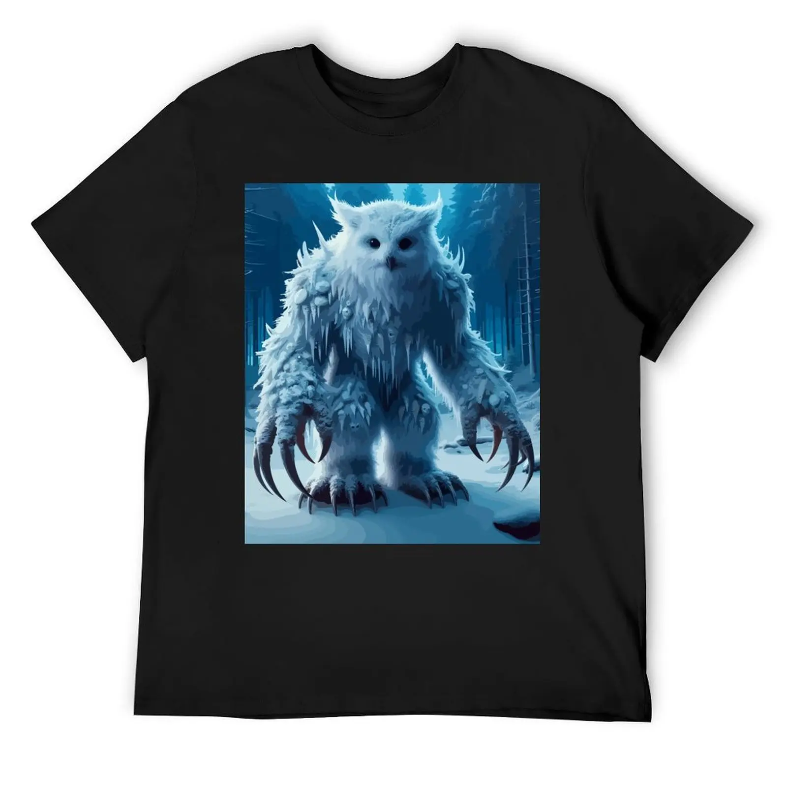 

Snowy Owlbear-Funny T-Shirt funny gifts topping custom t shirt summer shirt men tshirt