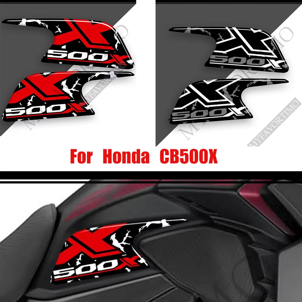 For Honda CB500X  CB500X  Moto Fuel Tank Pad Sticker Motorcycle Tank Protector Decals Waterproof Moto Accessories