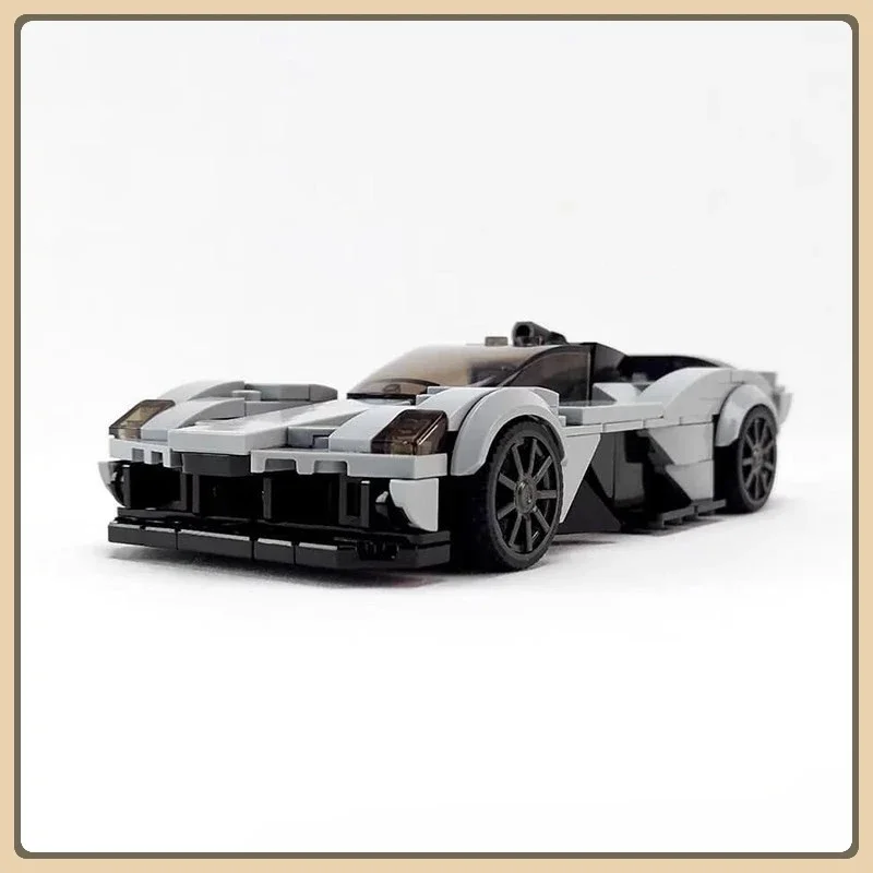 

MOC- 127919 Строительные блоки, автомобиль, классическая модель спортивного автомобиля, гоночный валькирия, креативный подарок, набор строительных блоков-головоломки, серия Speed