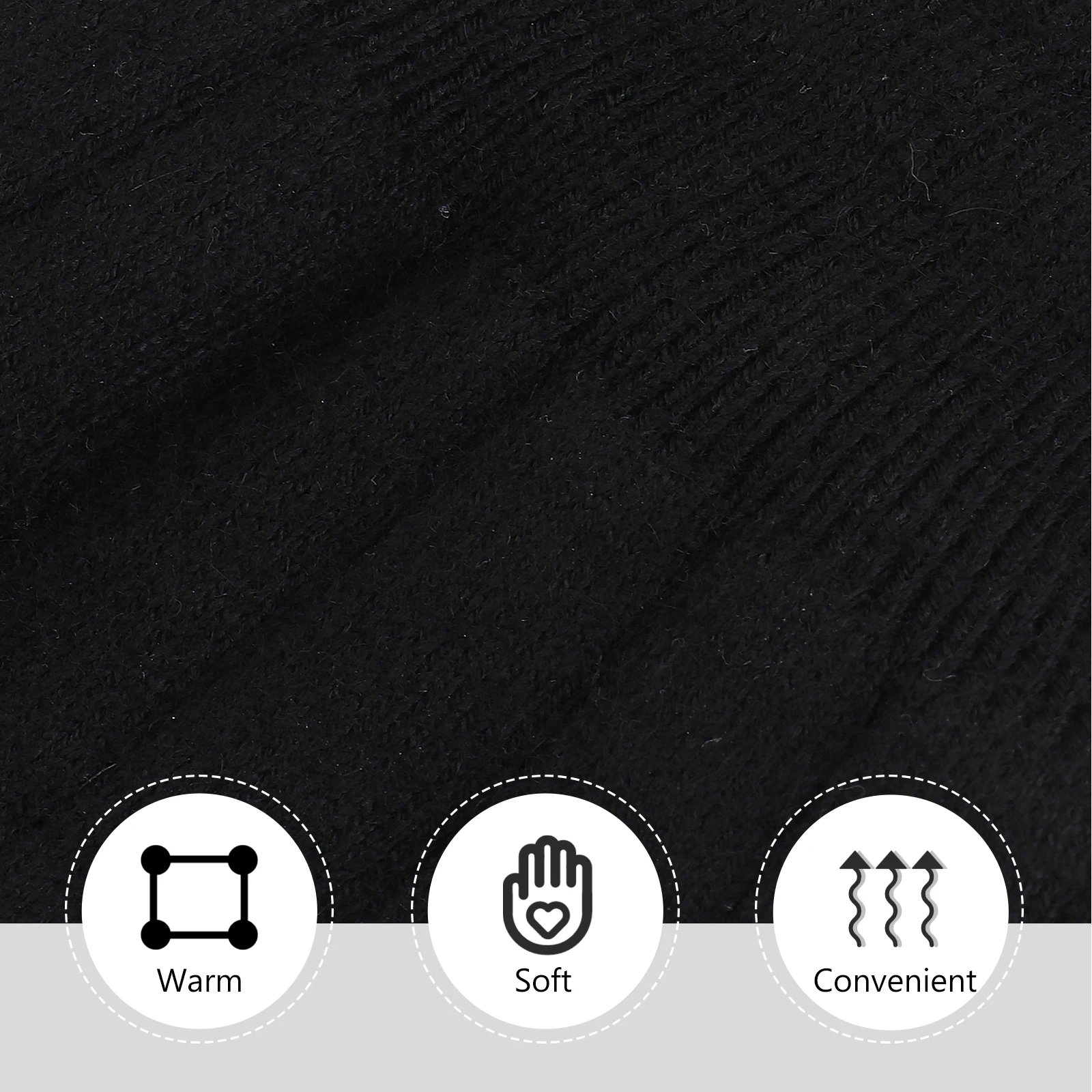 1 زوج الكشمير الركبة كم سميكة الدافئة دعم لالتهاب المفاصل آلام المفاصل الشتاء الرياضة اليوغا الدراجات جوارب السيقان الرعاية الصحية #1