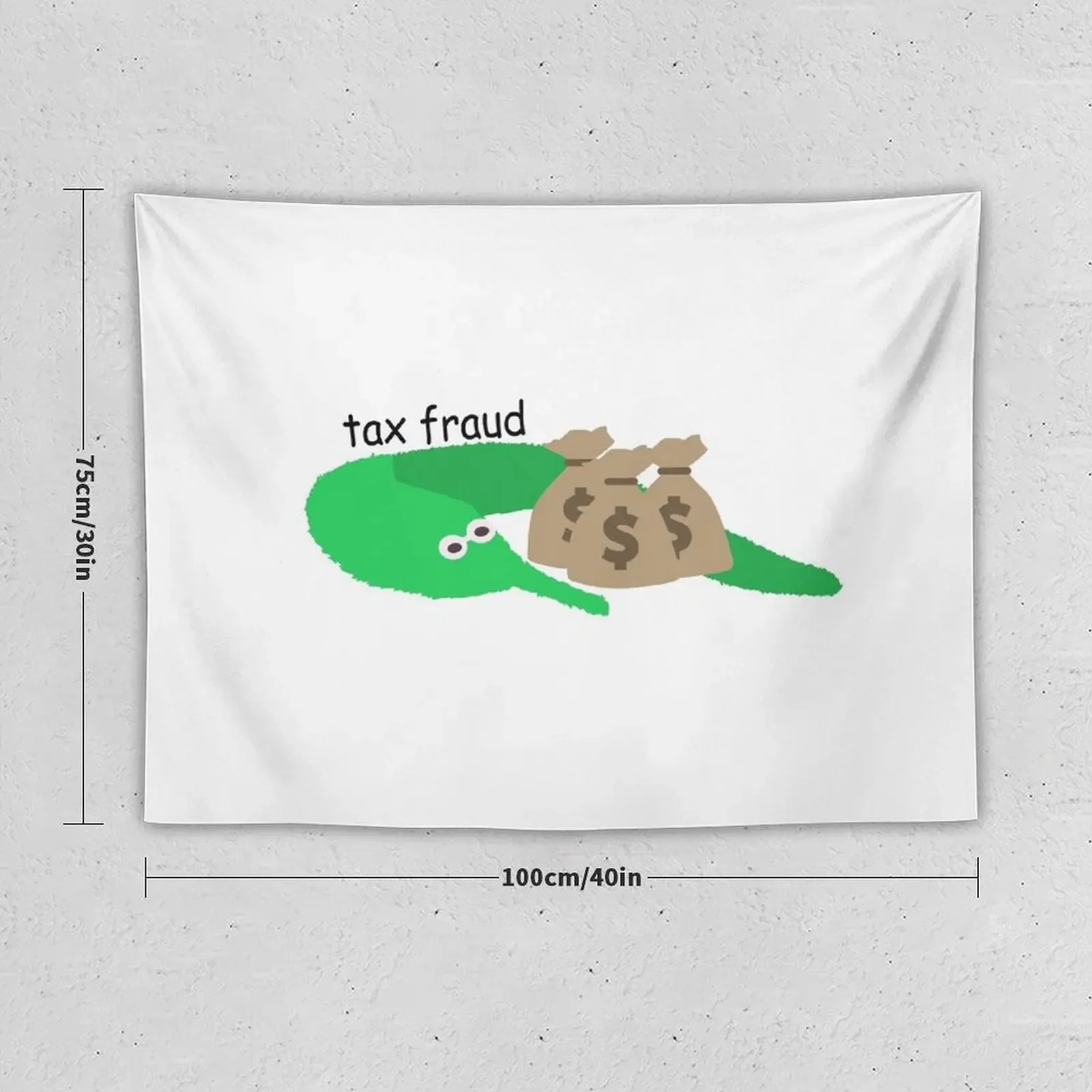 Tax Fraud Worm On A String Tapestry Room Decor Cute Home Supplies Decoration Pictures Room Wall Bathroom Decor Tapestry