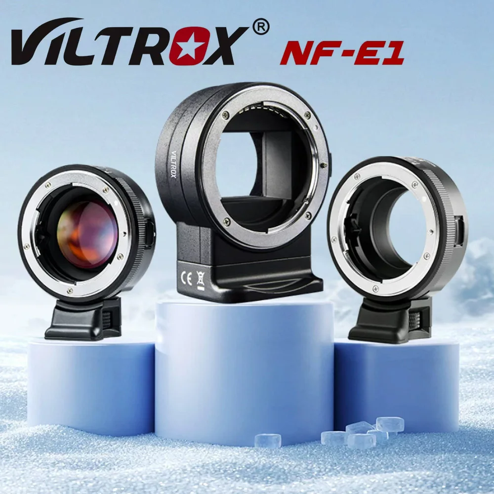 Ring Mount Mirrorless lens Adapter VILTROX NF-NEX/NF-E NF-E1 Lens Adapter For Nikon F Lens to Sony E mount A7SI A7II A7II Camera