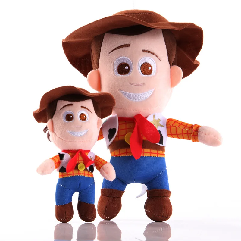 MINISO Toy Story Woody Buzz Lightyear Jessie Cosplay Doll Plush Dolls Kids Christmas Gift Pendant Accessories