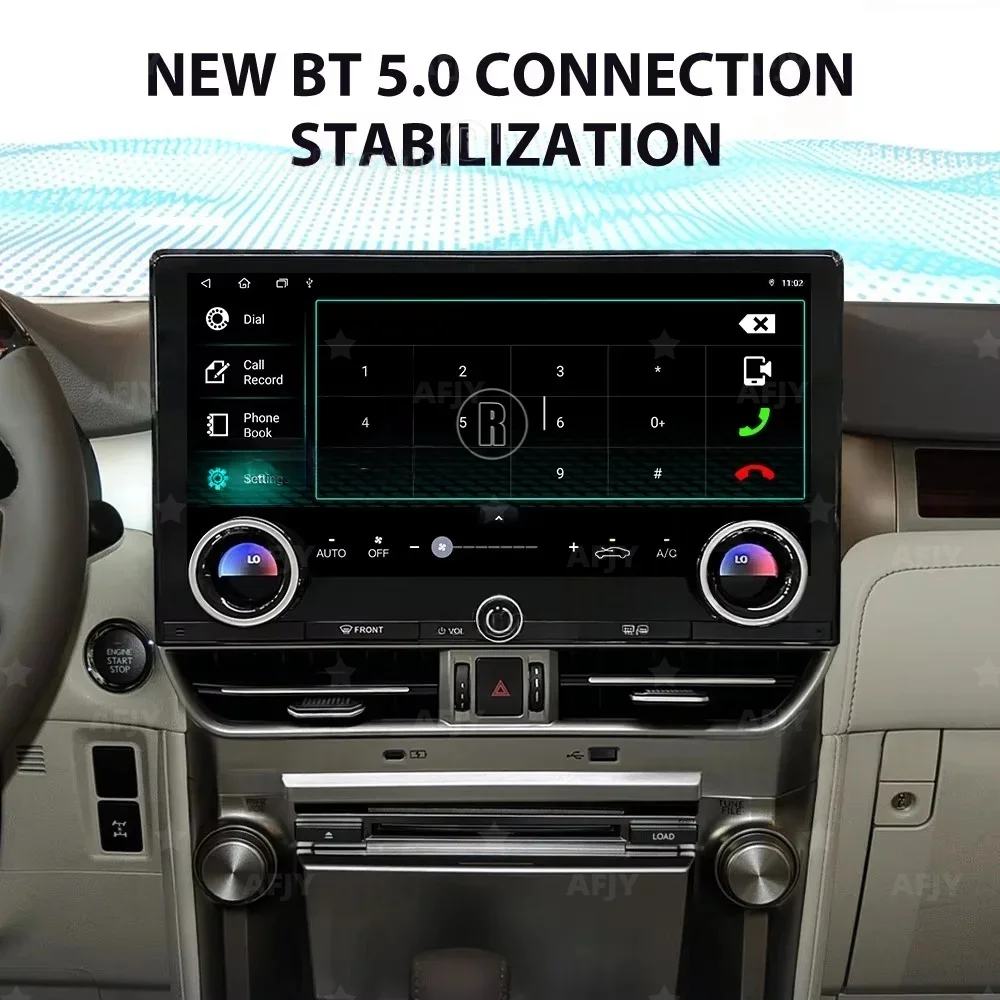 

13,1-дюймовый QLED сенсорный экран для Lexus GX460 2008-2023, автомагнитола с CarPlay, Android 13.0, мультимедийный плеер, GPS-навигация, головное устройство