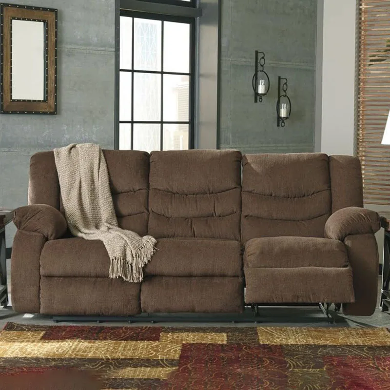 

Lazy Couch Sofa Minimalist Contemporary, Comfy Couch Cover Sofa For 3 Seater Dark Brown Modern Industrial Luxury Furniture