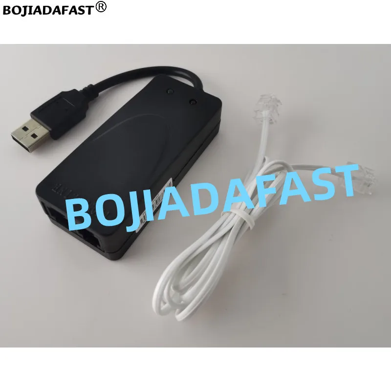 Módem de fax USB Puerto dual RJ11 ID de llamadas Dial Up 56K V.92 Conexant CX93010 Compatible con WINDOWS 11 10 7 XP Linux