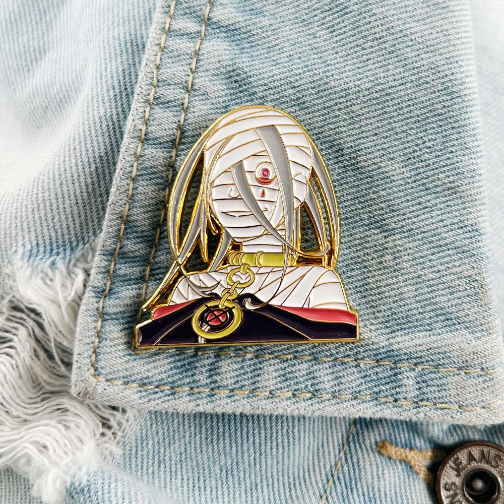 Sirius Romanée-Conti Enamel Pin TV Anime Re:ZERO Character Badge Angry Archbishop Brooch Jewelry