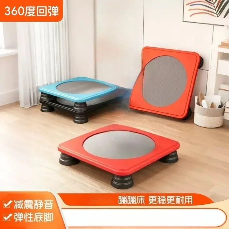 Foldable  Trampoline Indoor Mini Bouncing Bed Sports Fitness Exercise Training Equipment