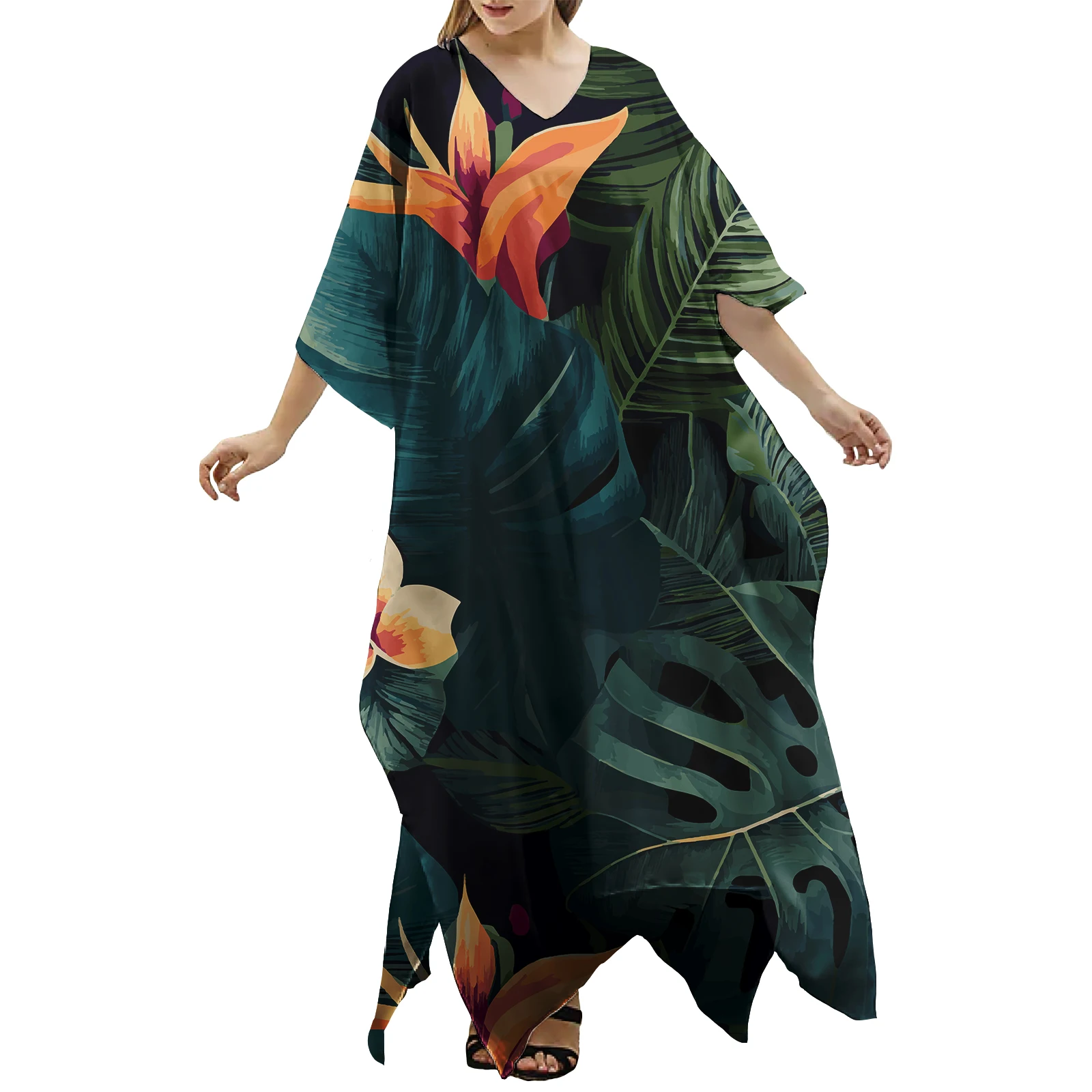 Samoan Puletasi Eleganckie sukienki Island Maxi Sukienka wakacyjna Polinezyjskie plemienne sukienki Kaftan Niestandardowe ubrania damskie Plus Size