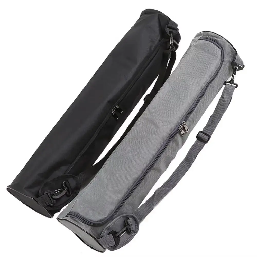 Portable Waterproof Yoga Bag Thick Canvas Shoulder Bag Storage Bag Full Zip Yoga Mat Carrier Bag Exercise