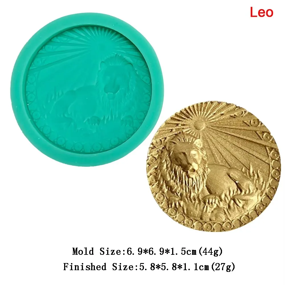 12 Constellations Baking Mold for DIY Crafts