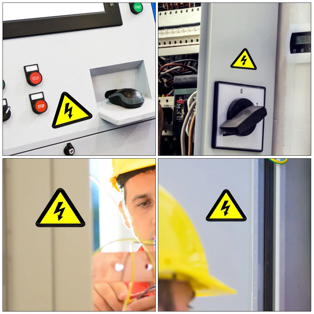 

25pcs Warning Stickers High Voltage Sticker Set For Electrical Panel Safety Signs Caution Labels Electric Stickers