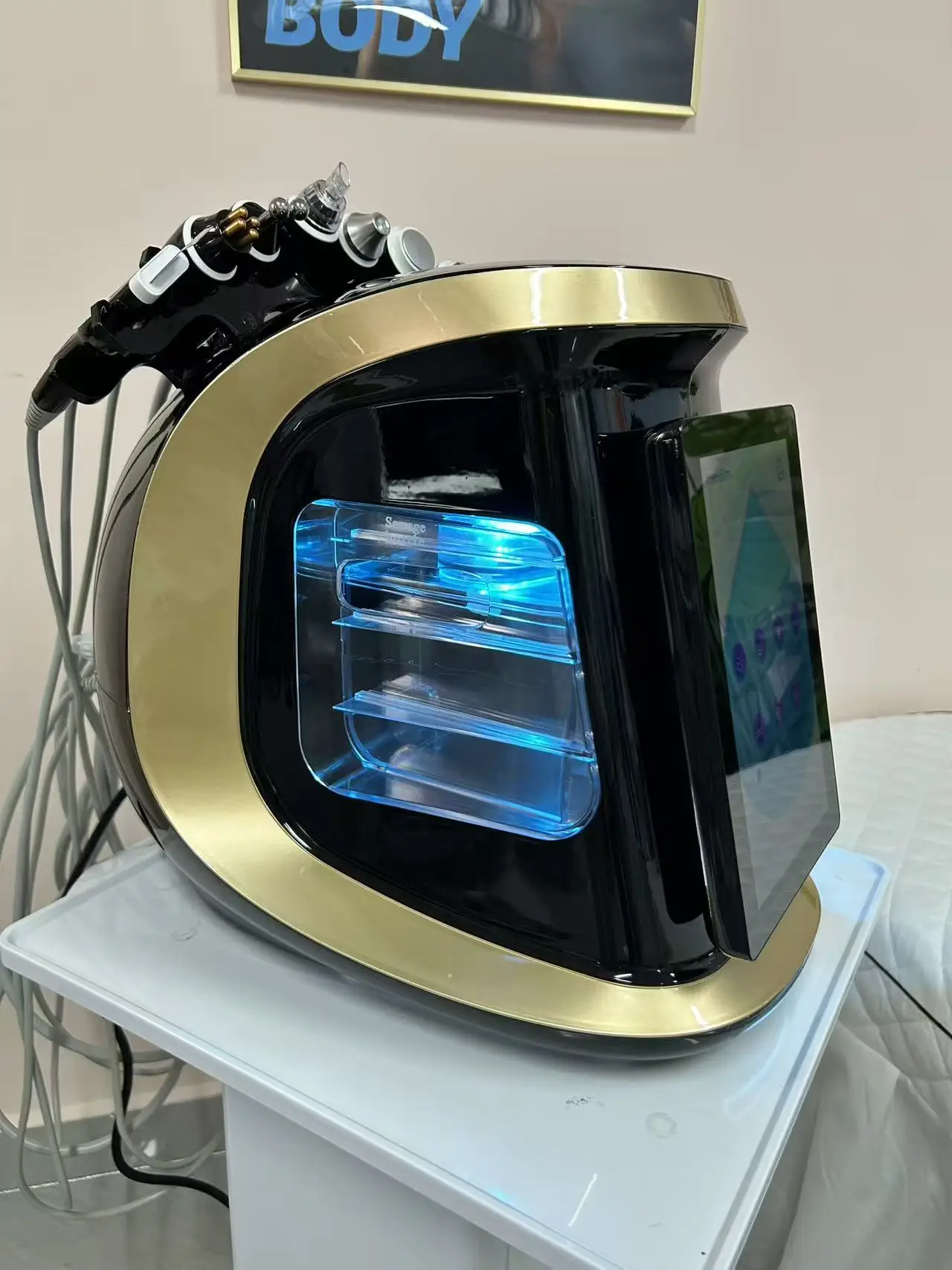 Hydra Cleansing Machine Deep Pore Cleaning Acne Treatment Moisturizing Whitening Anti Aging Device For Spa Clinic Use